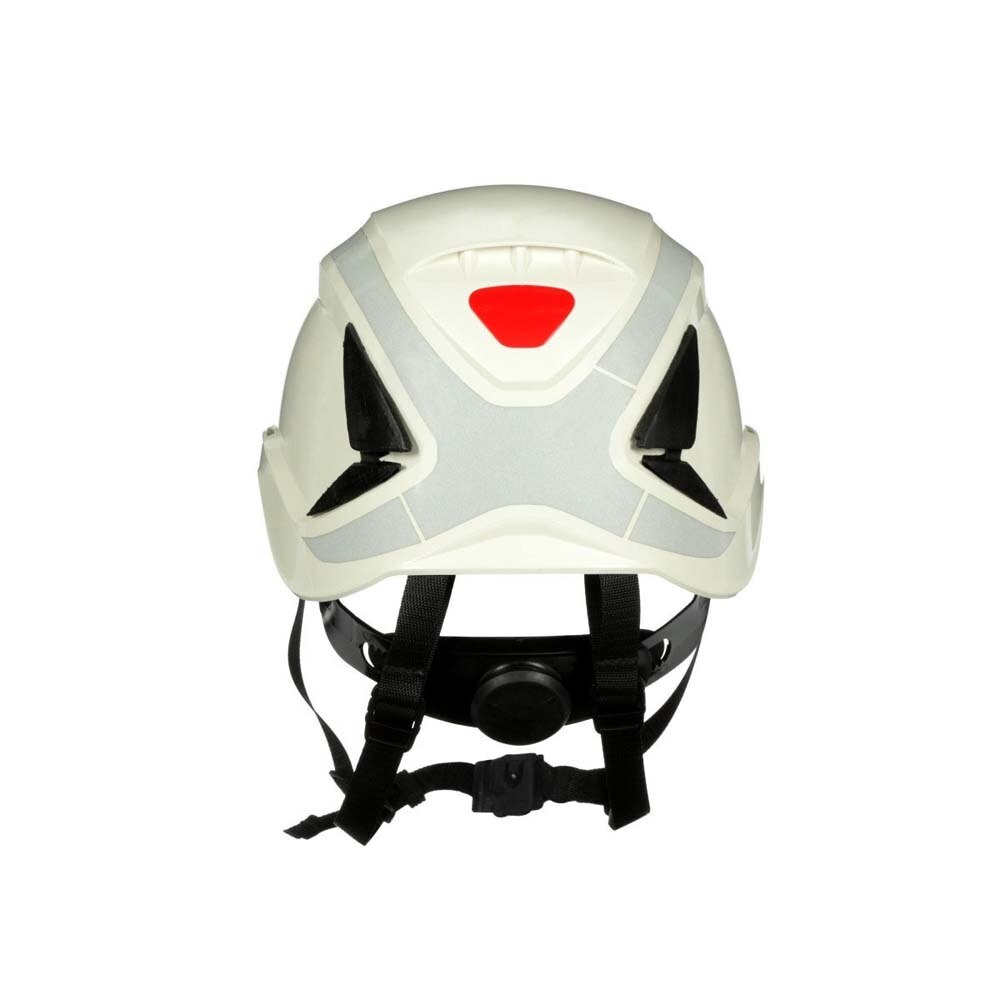 3M 7100175554 SecureFit X5001X-ANSI Safety Helmet, Non-Vented, White with 6-Point Ratchet Suspension - 8