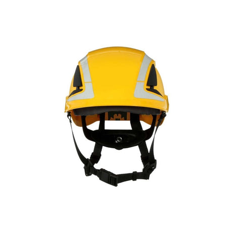 3M 7100175555 SecureFit Safety Helmet, Non-Vented Climbing Style with 6-Point Suspension, Yellow