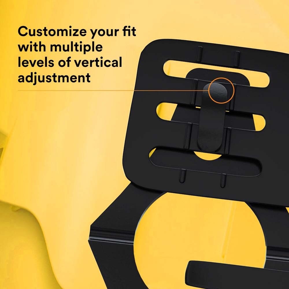 3M 7100175555 SecureFit Safety Helmet, Non-Vented Climbing Style with 6-Point Suspension, Yellow - 9