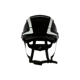 3M 7100175560 SecureFit X5000 Non-Vented Safety Helmet with 6-Point Ratchet Suspension and Scotchlite Reflective, Black - 2