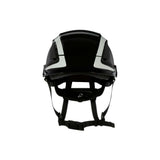 3M X5012X-ANSI SecureFit X5000 Non-Vented Safety Helmet with 6-Point Ratchet Suspension and Scotchlite Reflective, Black (7100175560) (4 Pack) - 2