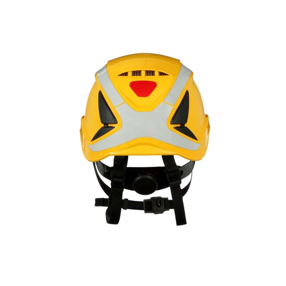 3M 7100175563 SecureFit Safety Helmet, Climbing-Style, 6-Point Suspension, Vented with Scotchlite Reflective, Yellow, X5002VX-ANSI - 2
