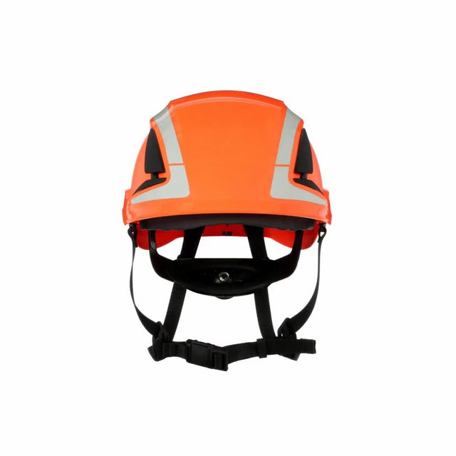 3M 7100175567 X5007VX-ANSI SecureFit Safety Helmet Orange Vented (1 Each)