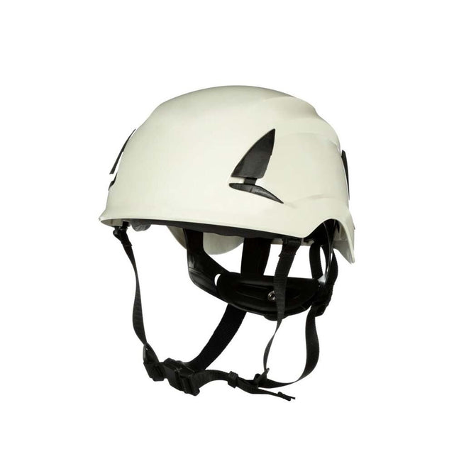 3M X5001-ANSI SecureFit Safety Helmet, Non-Vented ABS Shell, White (7100175570) (10 Pack)