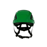 3M 7100175573 SecureFit X5004-ANSI Safety Helmet, Non-Vented, Green, 6-Point Ratchet Suspension for Construction and Heavy Infrastructure - 2