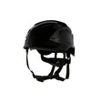 3M X5012-ANSI SecureFit X5000 Series Safety Helmet, Non-Vented, Black, 6-Point Ratchet Suspension (7100175576) (10 Pack)