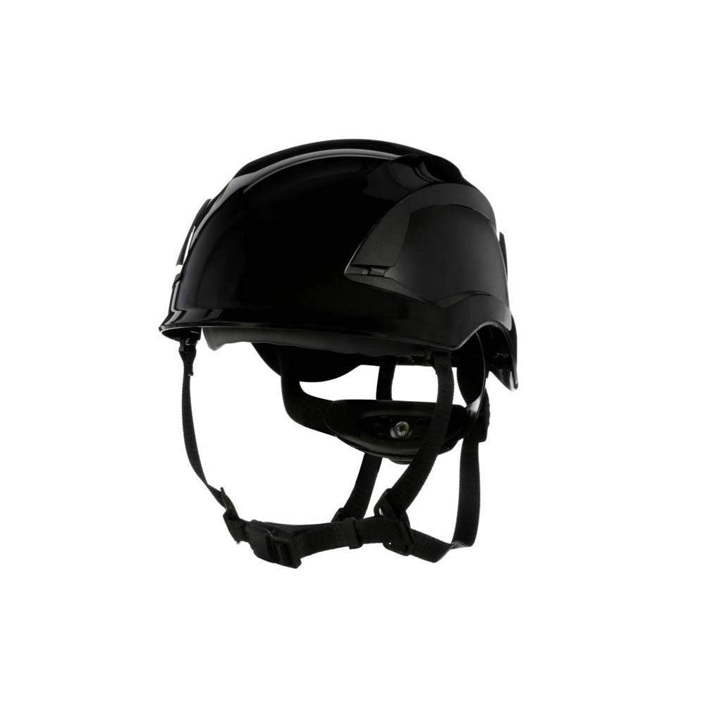 3M X5012-ANSI SecureFit X5000 Series Safety Helmet, Non-Vented, Black, 6-Point Ratchet Suspension (7100175576) (10 Pack)