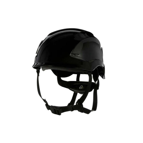 3M X5012-ANSI SecureFit X5000 Series Safety Helmet, Non-Vented, Black, 6-Point Ratchet Suspension (7100175576) (10 Pack)