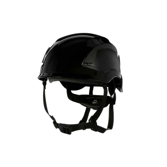 3M X5012-ANSI SecureFit X5000 Series Safety Helmet, Non-Vented, Black, 6-Point Ratchet Suspension (7100175576) (10 Pack)