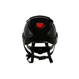 3M X5012-ANSI SecureFit X5000 Series Safety Helmet, Non-Vented, Black, 6-Point Ratchet Suspension (7100175576) - 2
