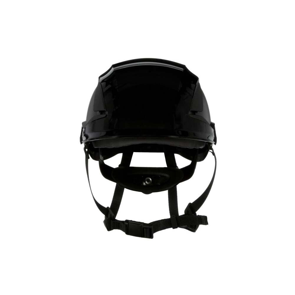 3M 7100175576 SecureFit X5000 Series Safety Helmet, Non-Vented, Black, 6-Point Ratchet Suspension - 3