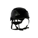3M 7100175576 SecureFit X5000 Series Safety Helmet, Non-Vented, Black, 6-Point Ratchet Suspension - 4