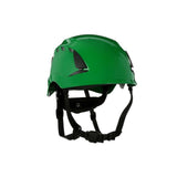 3M 7100175581 SecureFit X5004V-ANSI Safety Helmet, Vented Green with 6-Point Ratchet Suspension for Construction - 2