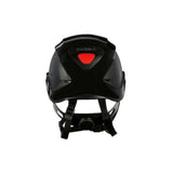3M X5012V-ANSI SecureFit X5000 Series Safety Helmet, Vented, Black, 6-Point Ratchet Suspension (7100175584) (10 Pack) - 3