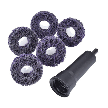 3M XO-DR 21758 Scotch-Brite Roloc Pro Brake Hub Cleaning Disc Kit (7100176090) (5 Pack)