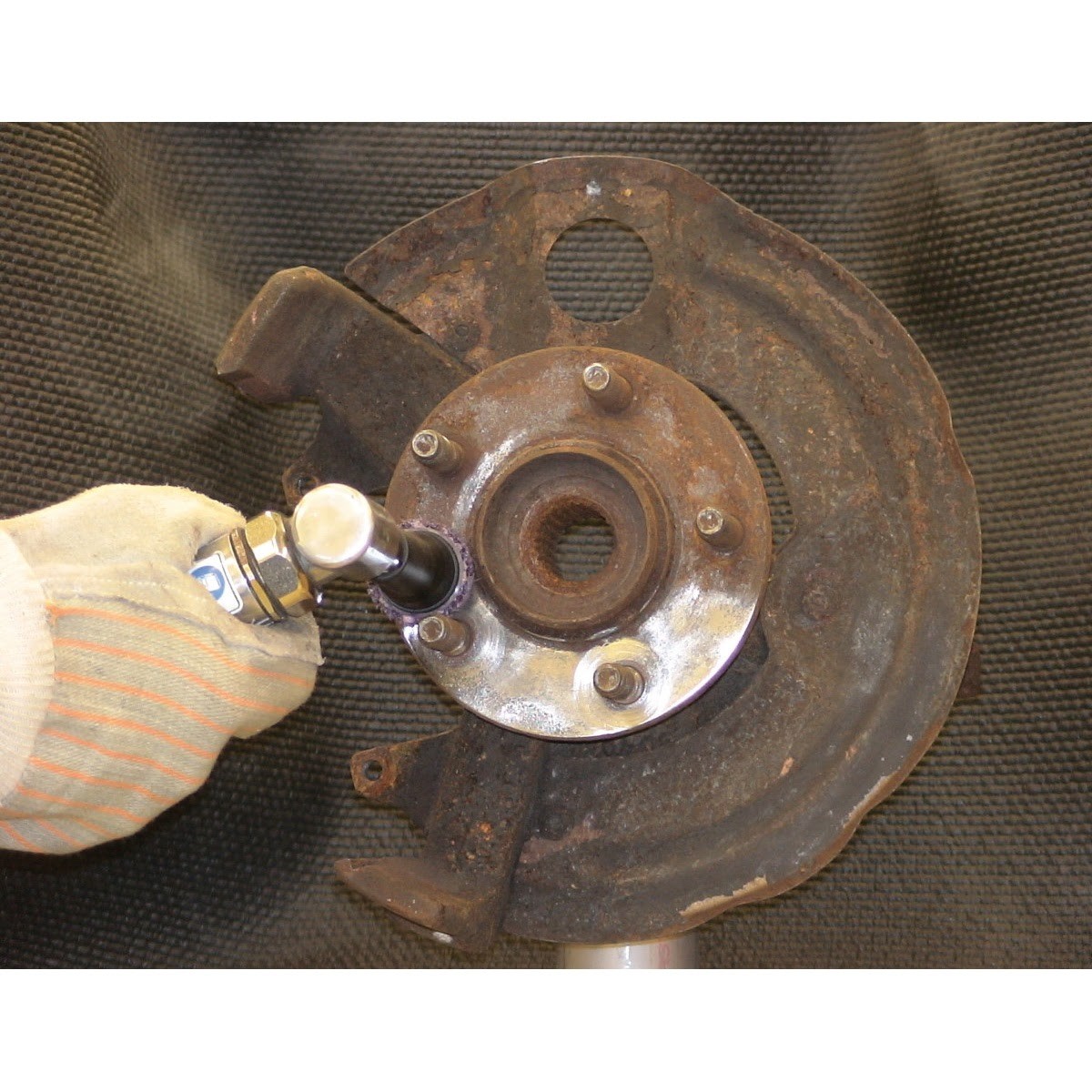 3M XO-DR 21758 Scotch-Brite Roloc Pro Brake Hub Cleaning Disc Kit (7100176090) (5 Pack) - 2