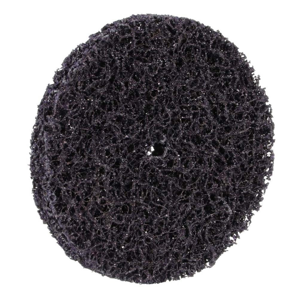 3M XO-DC Scotch-Brite Clean and Strip XT Pro Disc, SiC Extra Coarse, Purple, 6 in x 1/2 in (7100176095) (15 Pack) - 2