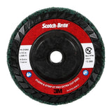 3M XC-DC Scotch-Brite Clean and Strip XT Pro Extra Cut Disc, Aluminum Oxide Extra Coarse, Green, 4-1/2 in x 5/8 in-11, Type 27 (7100176126) (10 Pack) - 2