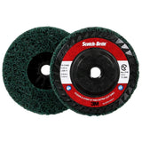 3M XC-DC Scotch-Brite Clean and Strip XT Pro Extra Cut Disc, Aluminum Oxide Extra Coarse, Green, 4-1/2 in x 5/8 in-11, Type 27 (7100176126) (10 Pack) - 3