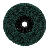 3M XC-DC Scotch-Brite Clean and Strip XT Pro Extra Cut Disc, Aluminum Oxide Extra Coarse, Green, 4-1/2 in x 5/8 in-11, Type 27 (7100176126) (10 Pack) - 5
