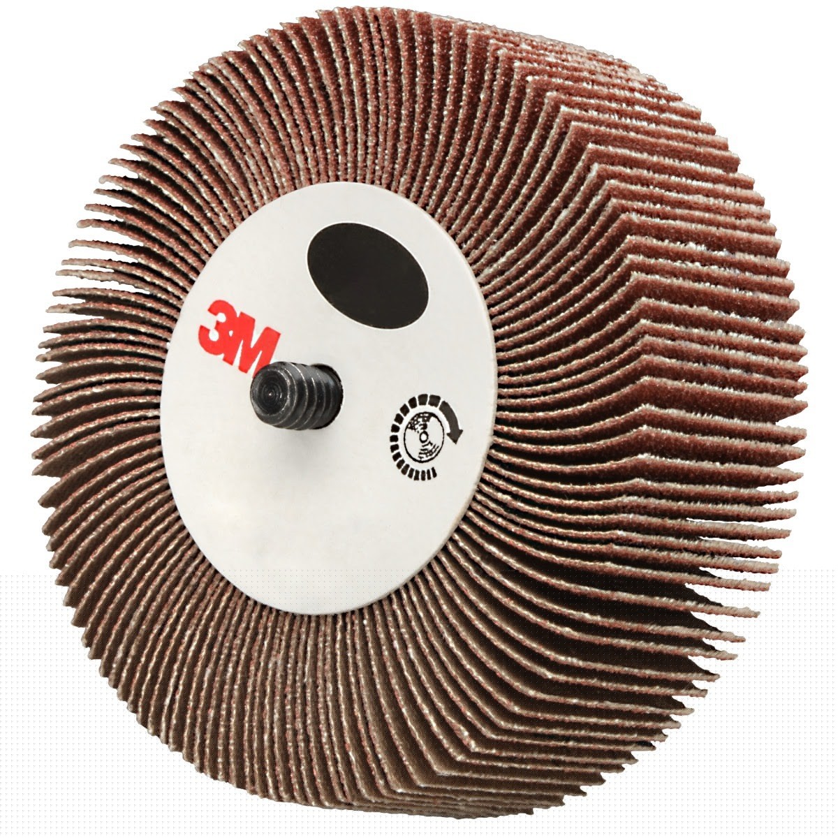 3M 244D Flap Wheel, 60 X-weight, Type 84, 3 in x 1 in x 1/4 in-20 External (7100176128) (10 Pack)