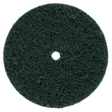 3M XC-DC Scotch-Brite Clean and Strip XT Pro Extra Cut Disc, A/O Extra Coarse, Green, 6 in x 1/2 in (7100176140) (15 Pack) - 2