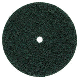 3M XC-DC Scotch-Brite Clean and Strip XT Pro Extra Cut Disc, A/O Extra Coarse, Green, 6 in x 1/2 in (7100176140) (15 Pack) - 2