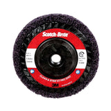 3M 7100177482 Scotch-Brite Clean and Strip XT Pro Disc, SiC Extra Coarse, Type 27, 5 in x 5/8-11 (10 Pack)