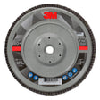 3M 769F Flap Disc T29 Quick Change Abrasive Disc 80+, Purple, 7 in x 5/8 in-11 (7100177901) (5 Pack)