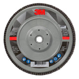 3M 769F Flap Disc T29 Quick Change Abrasive Disc 80+, Purple, 7 in x 5/8 in-11 (7100177901) (5 Pack)