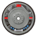 3M 769F Flap Disc T29 Quick Change Abrasive Disc 80+, Purple, 7 in x 5/8 in-11 (7100177901) (5 Pack)