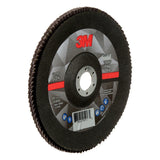 3M 769F Flap Disc, T29, 60+, Precision Shaped Ceramic, Purple, 7 in x 7/8 in (7100177968) (5 Pack) - 3
