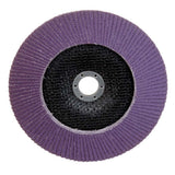 3M 769F Flap Disc Type 29, 80+ Grit, 7 in x 7/8 in for Grinding and Finishing on Carbon and Stainless Steel (7100177999) (5 Pack) - 5