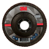 3M 7100178016 Flap Disc 769F, 80+, T27, 4-1/2 in x 7/8 in (10 Pack)