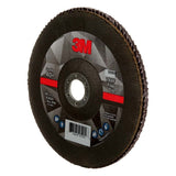 3M 7100178029 Flap Disc 769F, 40+, T27, 7 in x 7/8 in (5 Pack) - 4