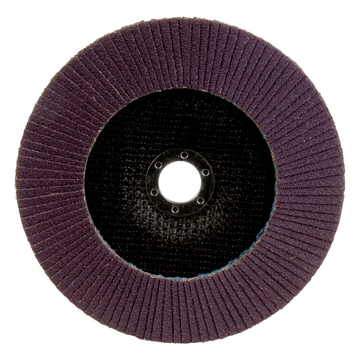 3M 769F Flap Disc, Type 27, Precision Shaped Ceramic 60+, Purple, 7 in x 7/8 in (7100178030) (5 Pack) - 3