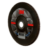 3M 769F Flap Disc, Type 27, Precision Shaped Ceramic 60+, Purple, 7 in x 7/8 in (7100178030) (5 Pack) - 5