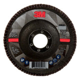 3M 769F Flap Disc , 120+, T29, 4-1/2 in x 7/8 in (7100178091) (10 Pack)