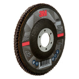 3M 769F Flap Disc Type 27 120+ Purple 4-1/2 in x 7/8 in (7100178092) (10 Pack) - 3