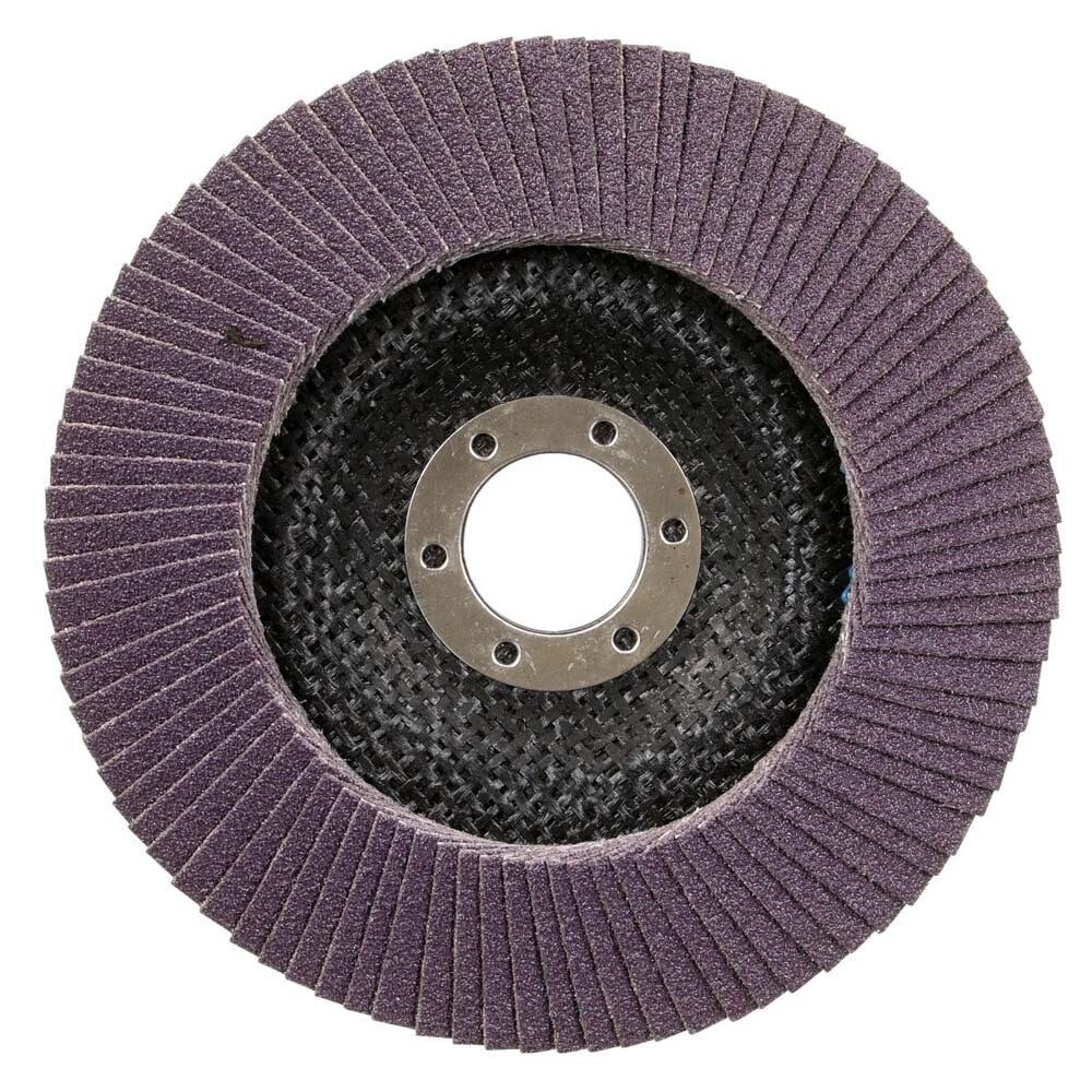 3M 7100178123 Flap Disc 769F, 80+, T29, 5 in x 7/8 in (10 Pack) - 2