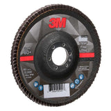 3M 769F Flap Disc , 80+, T29, 5 in x 7/8 in (7100178123) (10 Pack) - 3
