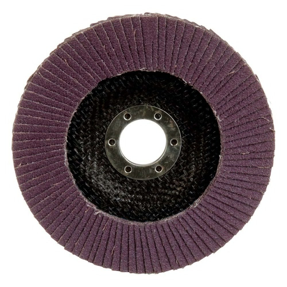 3M 769F Flap Disc , 80+, T27, 5 in x 7/8 in (7100178124) (10 Pack) - 4