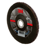 3M 7100178128 Flap Disc 769F, 40+, T29, 7 in x 7/8 in (5 Pack) - 4