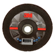 3M 769F Flap Disc Type 27 80+ 7 in x 7/8 in High Performance Ceramic Precision-Shaped Grain Grinding and Finishing Disc for Carbon and Stainless Steel (7100178129) (5 Pack)
