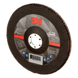 3M 7100178129 Flap Disc 769F Type 27 80+ 7 in x 7/8 in High Performance Ceramic Precision-Shaped Grain Grinding and Finishing Disc for Carbon and Stainless Steel (5 Pack) - 4