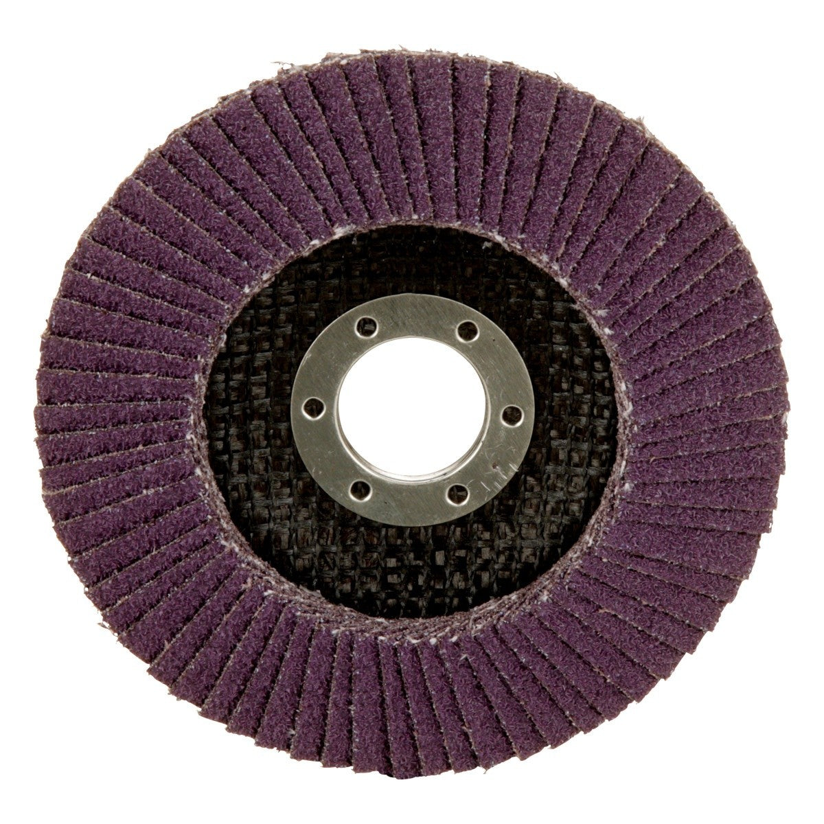 3M 769F Flap Disc, Type 29, 40 Plus, 4-1/2 in x 7/8 in, Precision Shaped Ceramic, Purple, Grinding and Finishing (7100178130) (10 Pack) - 3