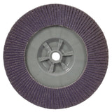 3M 769F Flap Disc, Type 27 Quick Change, Ceramic Precision-Shaped Grain, 60+, Purple, 7 in x 5/8 in-11 (7100178191) (5 Pack) - 4