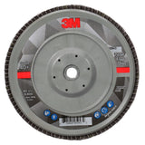 3M 769F Flap Disc, T29 Quick Change, Precision Shaped Ceramic 40 Plus, Purple, 7 in x 5/8 in-11 (7100178192) (5 Pack)