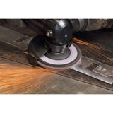 3M 7100178236 Flap Disc 769F Type 27 Quick Change, 80+ Grit, 7 in x 5/8-11 for Grinding and Finishing on Carbon and Stainless Steel (5 Pack) - 7