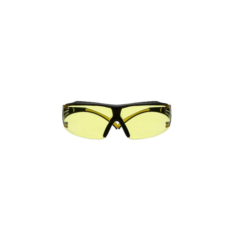 3M SF403XSGAF-YEL SecureFit 400 Series Safety Glasses, Yellow/Black, Amber Scotchgard Anti-Fog/Anti-Scratch Lens (7100179972) (1 Pair) (20 Pack)
